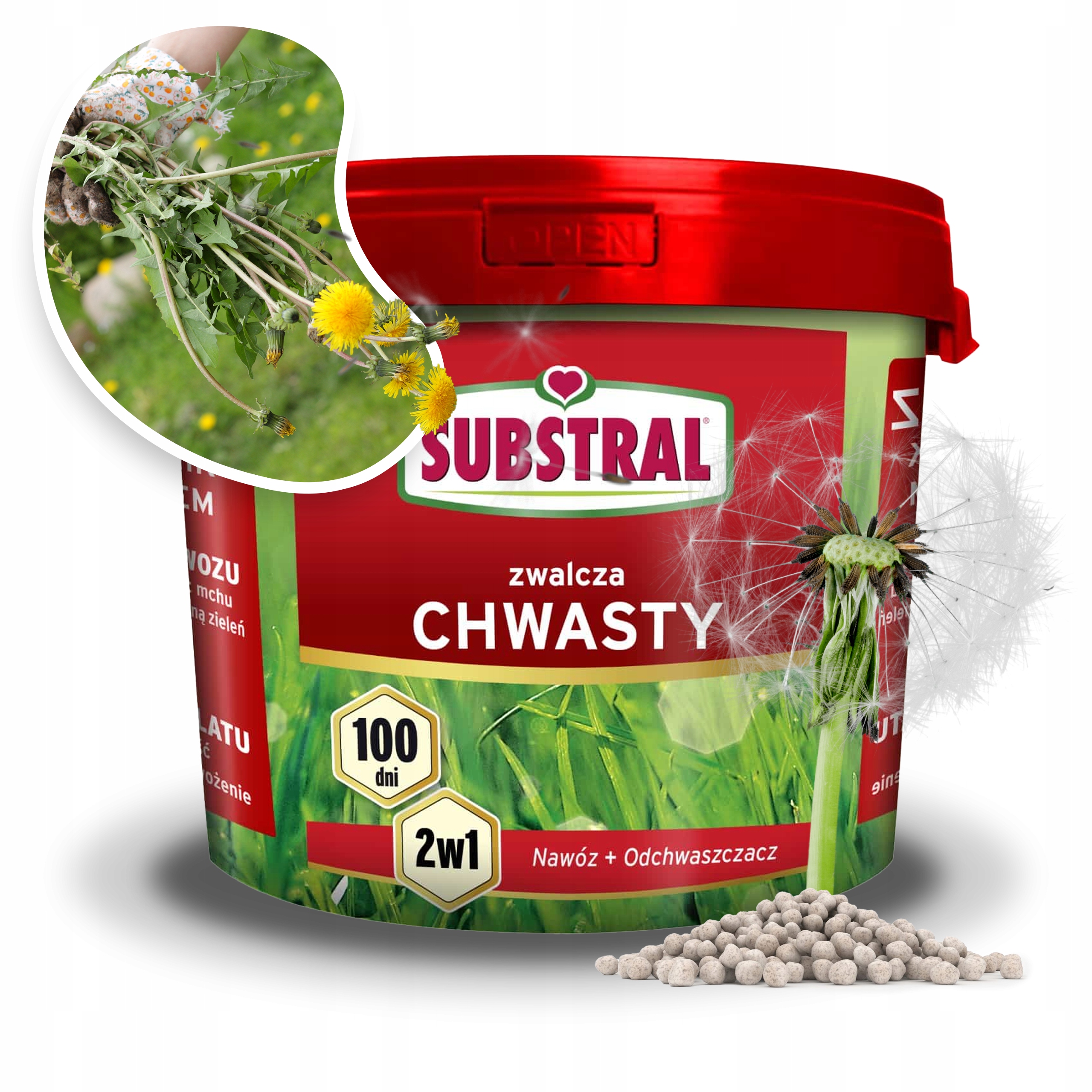 Substral viaczložkové hnojivo granule 5 kg 5 l + KALENDÁR NA ROK 2024 - MALÝ KALENDÁR 2024 - ZÁLOŽKA MALÝ RIADOK